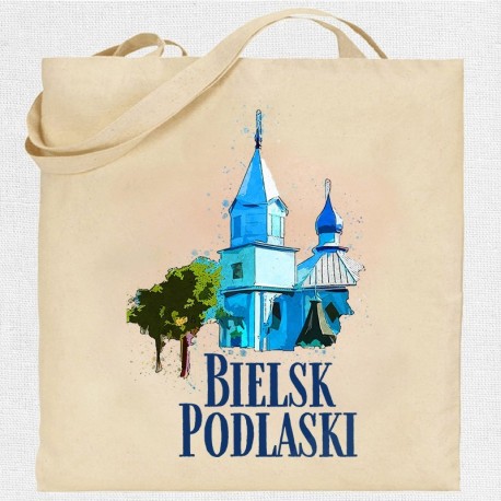torba Bielsk Podlaski Cerkiew św Michała akwarela