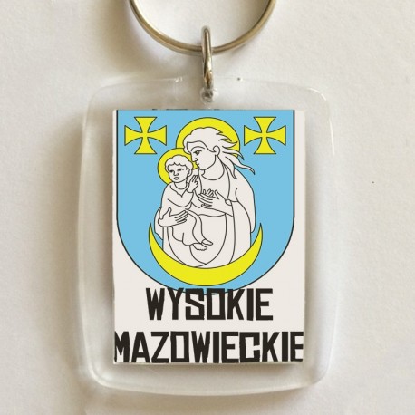 brelok herb gmina Wysokie Mazowieckie