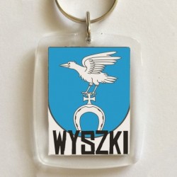 brelok herb gmina Wyszki