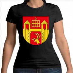 koszulka czarna damska gmina Łomża
