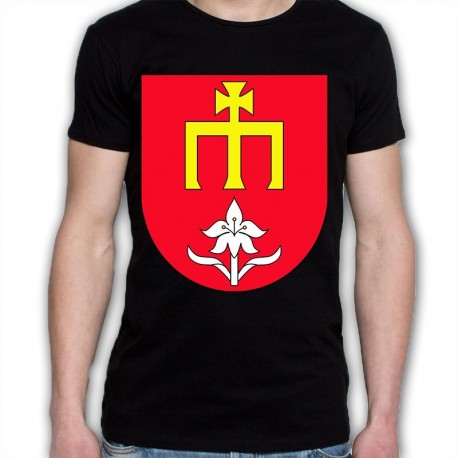 koszulka czarna gmina Skórzec