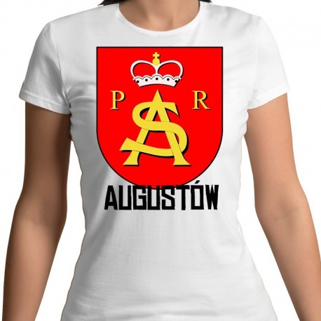 koszulka damska herb Augustów