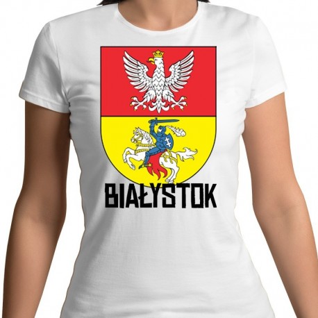 koszulka damska herb Białystok