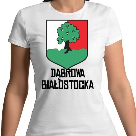 koszulka damska herb Dąbrowa Białostocka