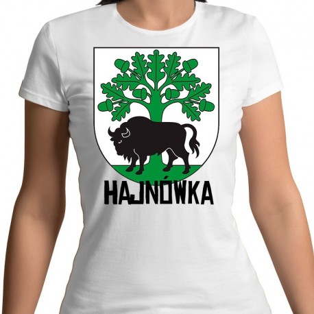 koszulka damska herb gmina Hajnówka