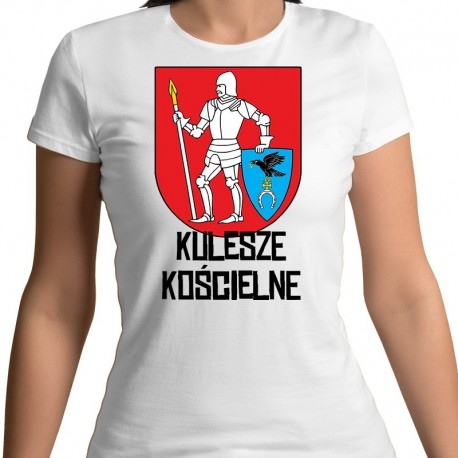 koszulka damska herb gmina Kulesze Kościelne