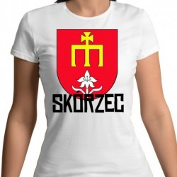koszulka damska herb gmina Skórzec