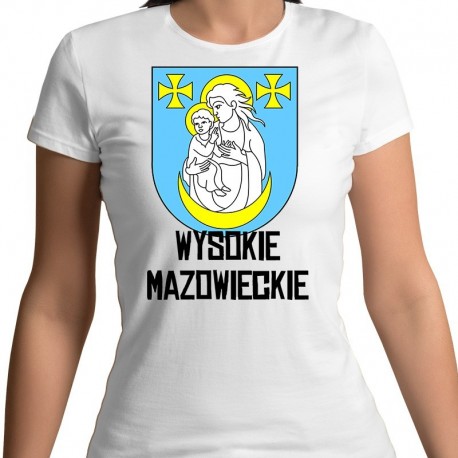 koszulka damska herb gmina Wysokie Mazowieckie