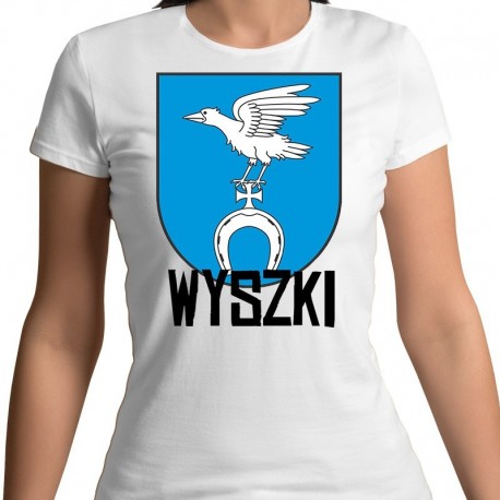 koszulka damska herb gmina Wyszki