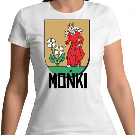 koszulka damska herb Mońki