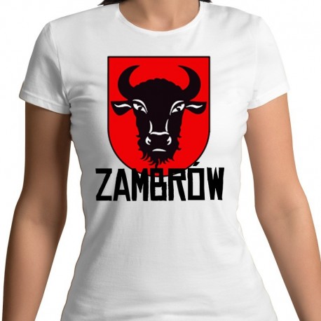 koszulka damska herb Zambrów