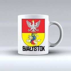 kubek herb Białystok