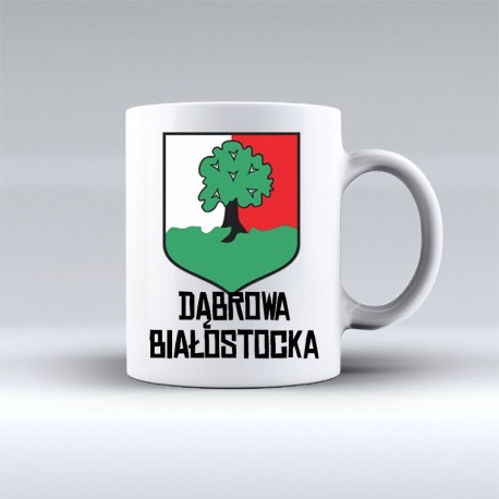kubek herb Dąbrowa Białostocka