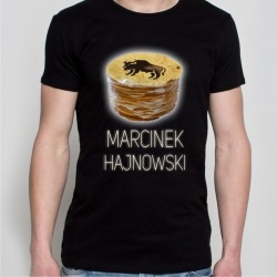 koszulka czarna Marcinek Hajnowski