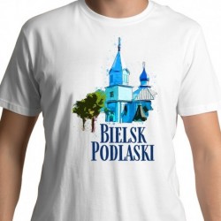 koszulka Bielsk Podlaski Cerkiew św Michała akwarela