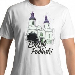 koszulka Bielsk Podlaski kościół NMP akwarela